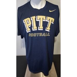 Nike Dri Fit‎ University of Pittsburgh Pitt Panthers Mens Lrg Football T-Shirt